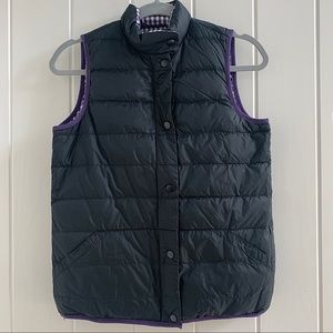 NWT J. McLaughlin Greenwood Lightweight Reversible Down Vest -XS